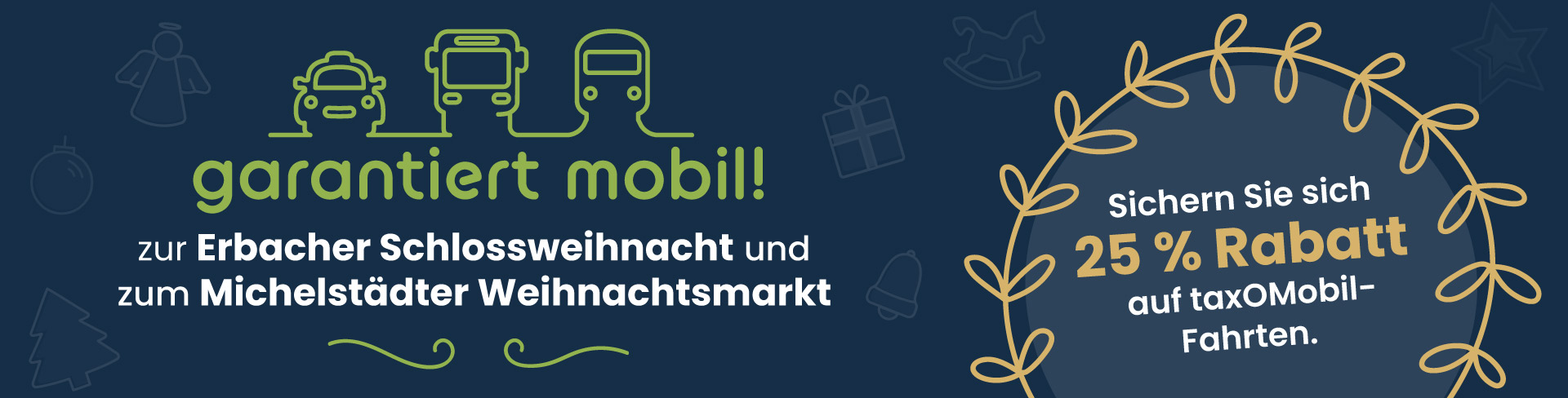 garantiert mobil! Aktion zu den Weihnachtsmärkten